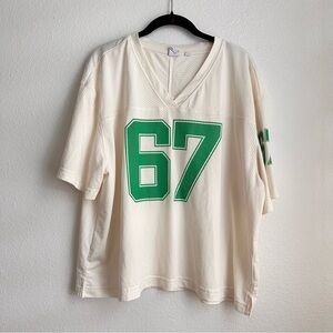 Aritzia TNA Court Mesh Jersey Top